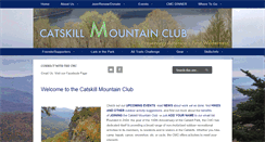 Desktop Screenshot of catskillmountainclub.org